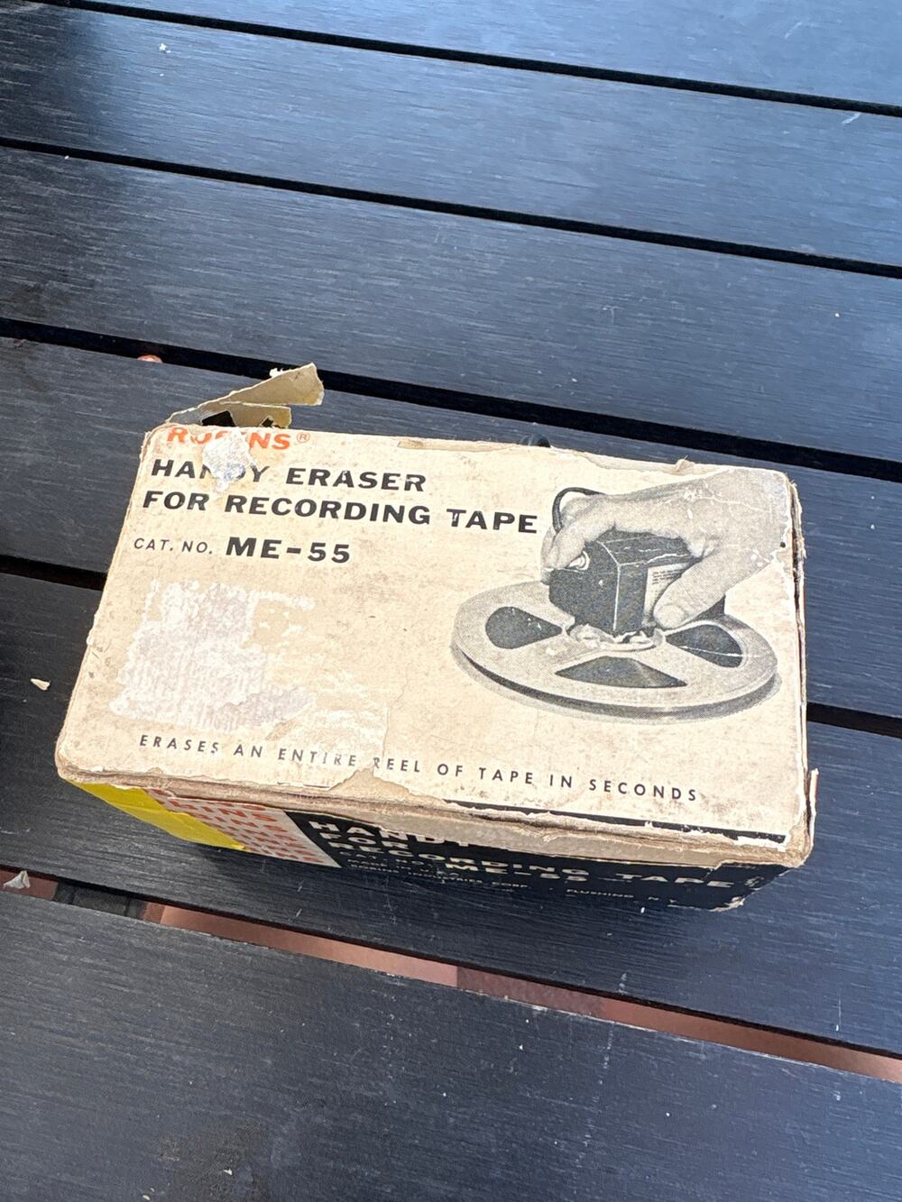 Vintage Robins Handy Eraser For Recording Tape ME-55
